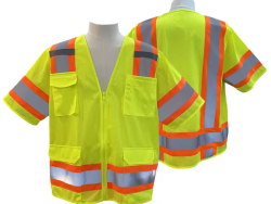 Short-sleeved reflective vest Short-sleeved reflective vest