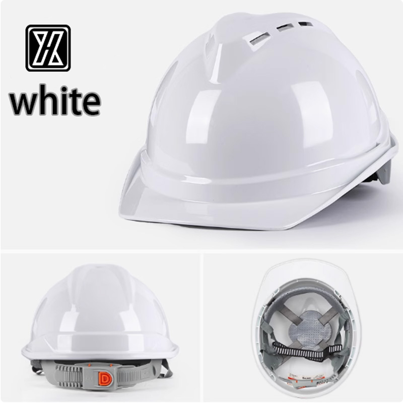 V-shaped ABS safety helmet