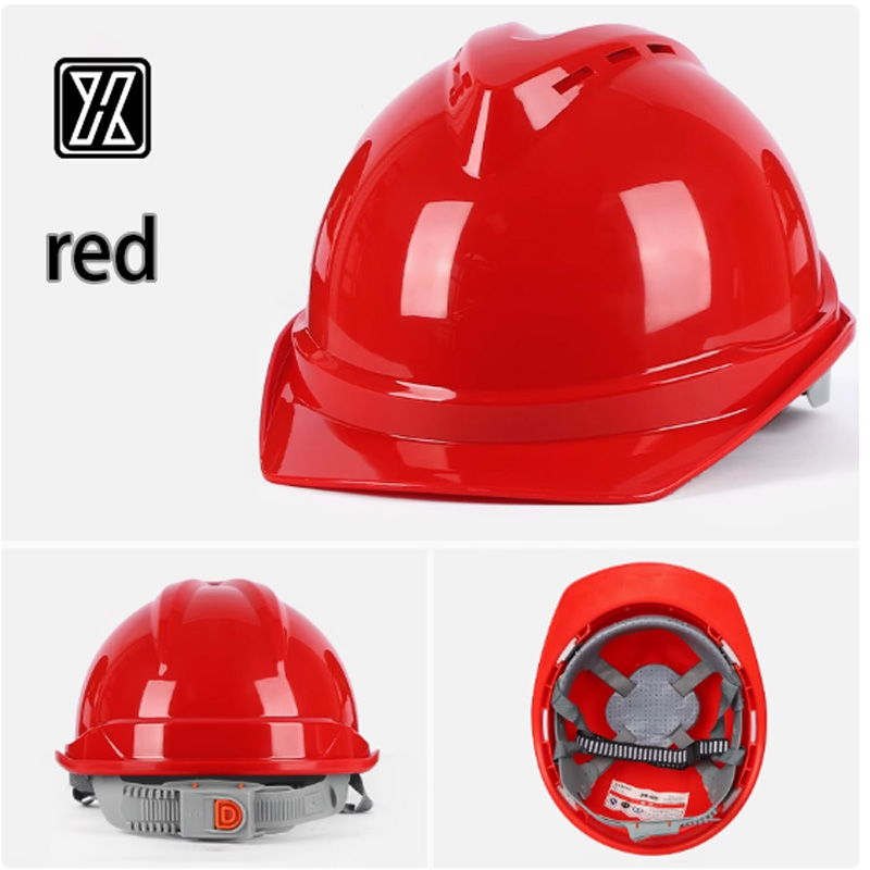 V-shaped ABS safety helmet