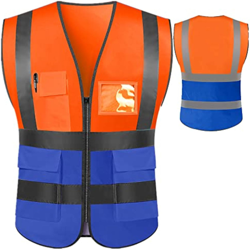 Advanced Dual-Tone High-Visibility Safety Vest
