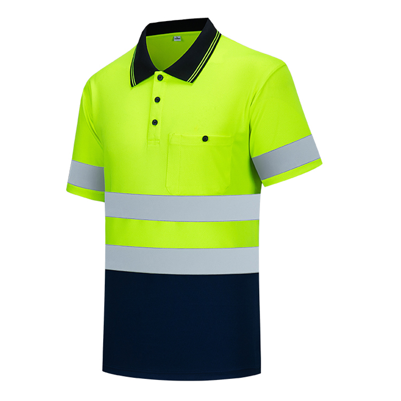Men’s and Women’s Safety Reflective Polo Shirts