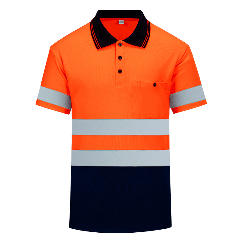Men’s and Women’s Safety Reflective Polo Shirts