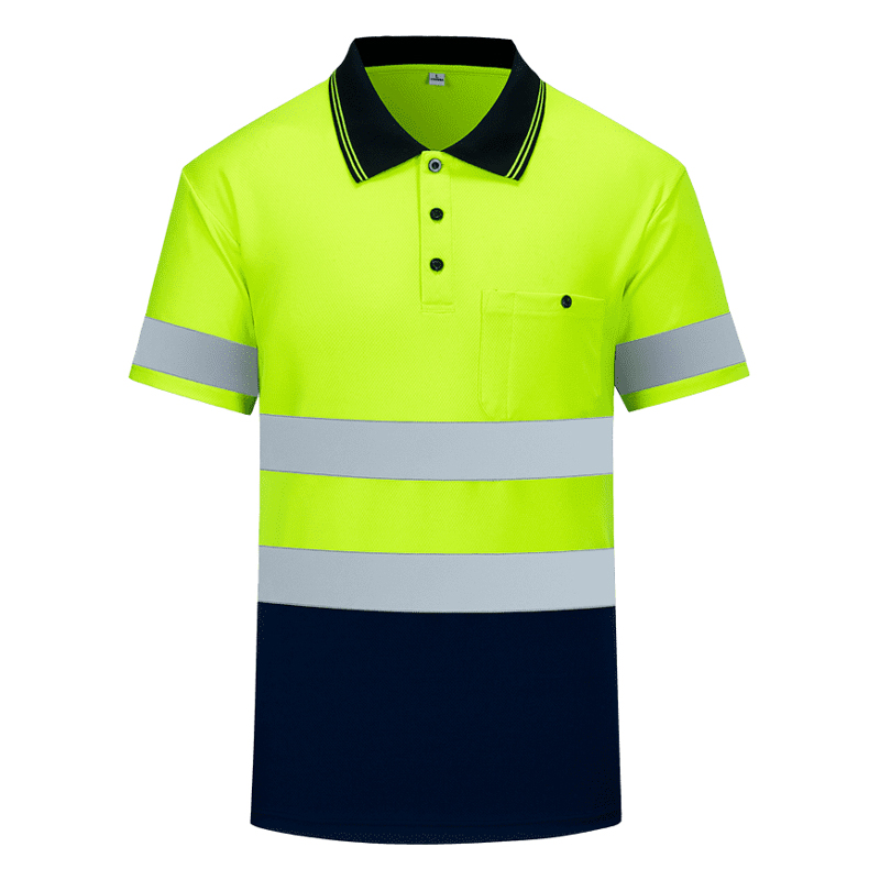 Men’s and Women’s Safety Reflective Polo Shirts