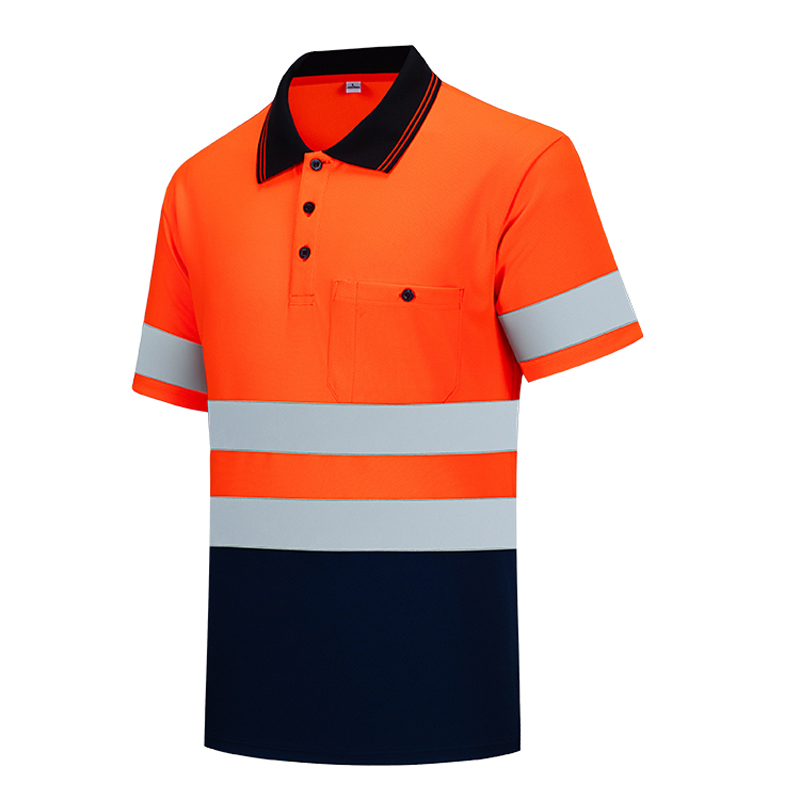 Men’s and Women’s Safety Reflective Polo Shirts