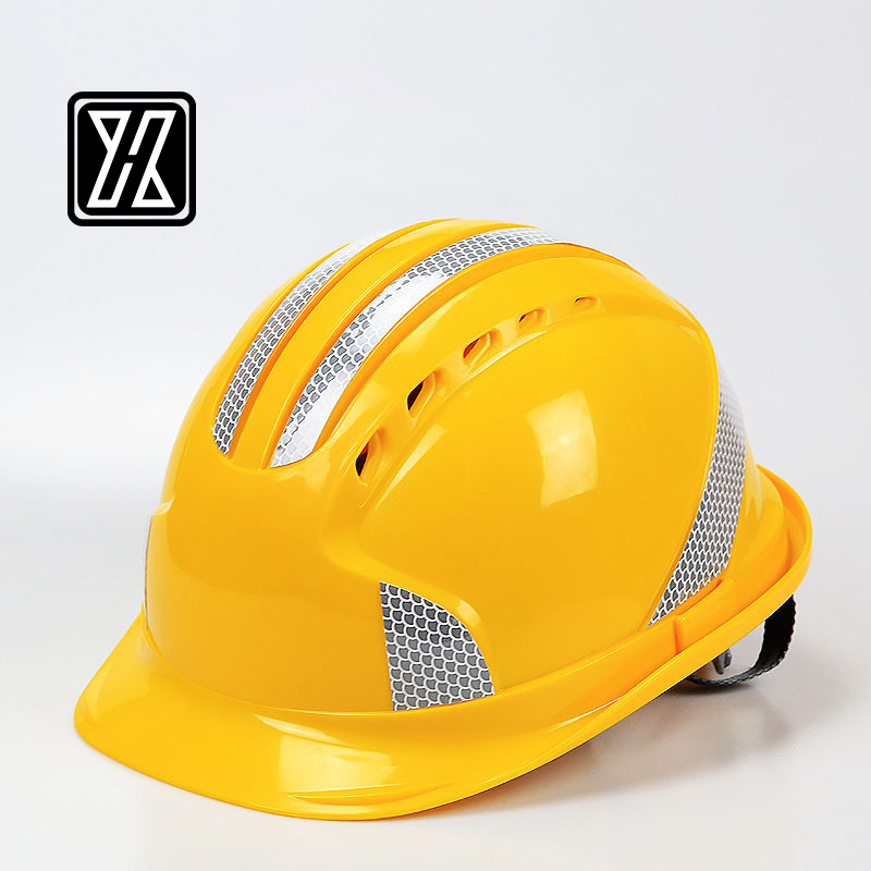 ABS reflective safety helmet