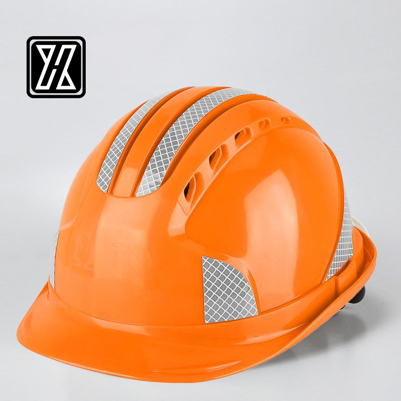 ABS reflective safety helmet