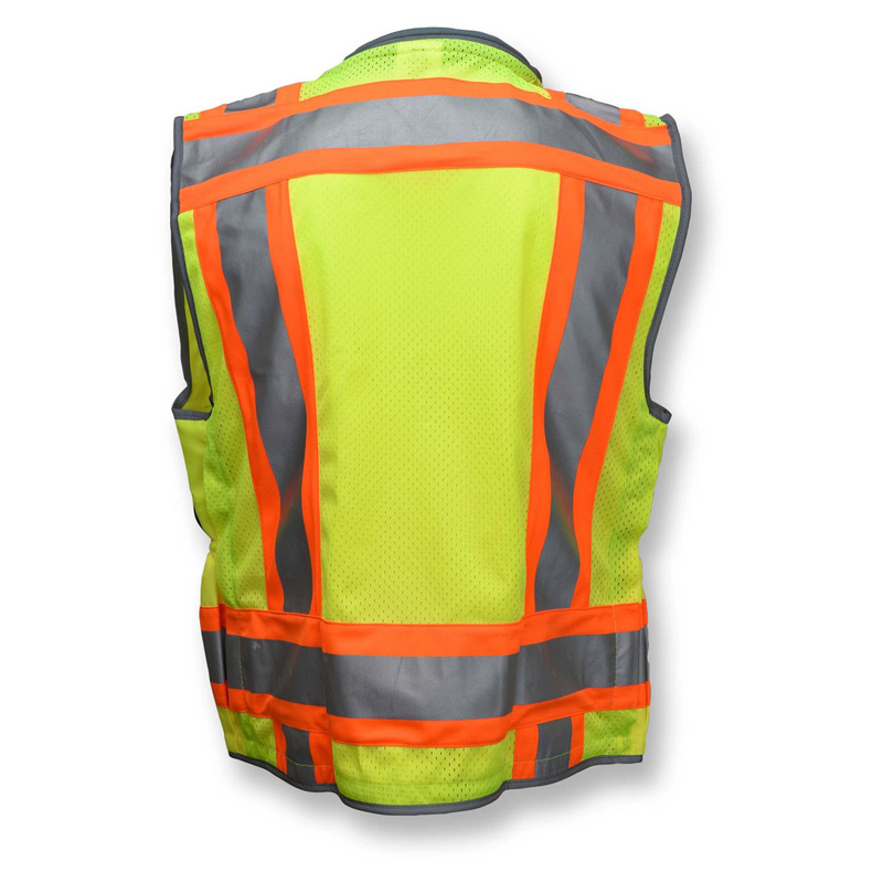 European high-visibility engineer safety vest