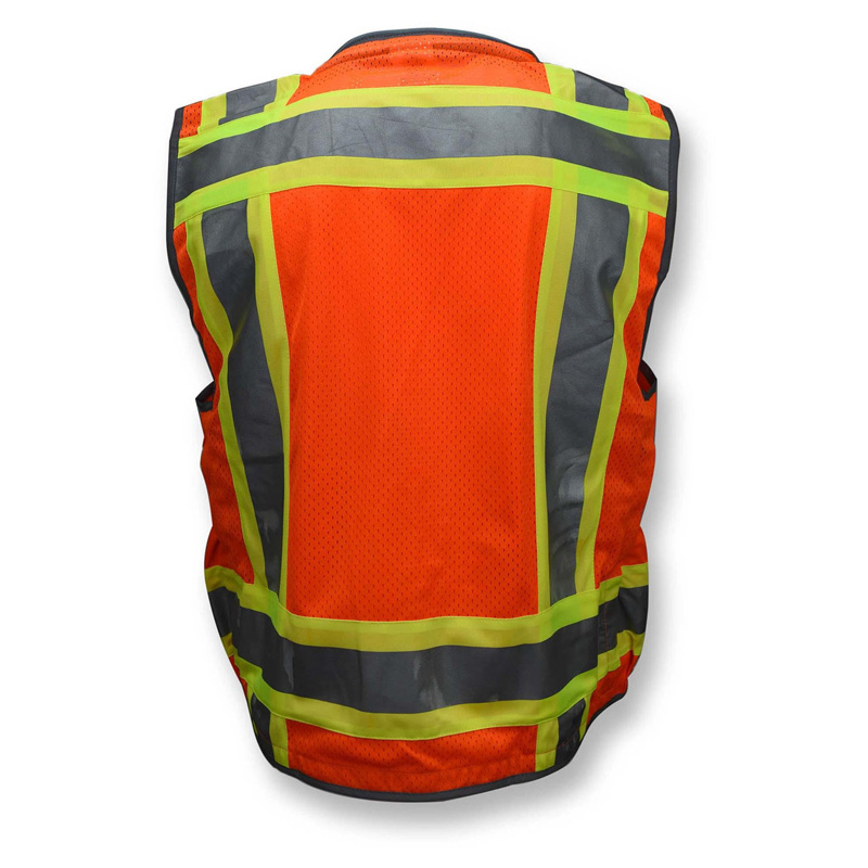 European high-visibility engineer safety vest