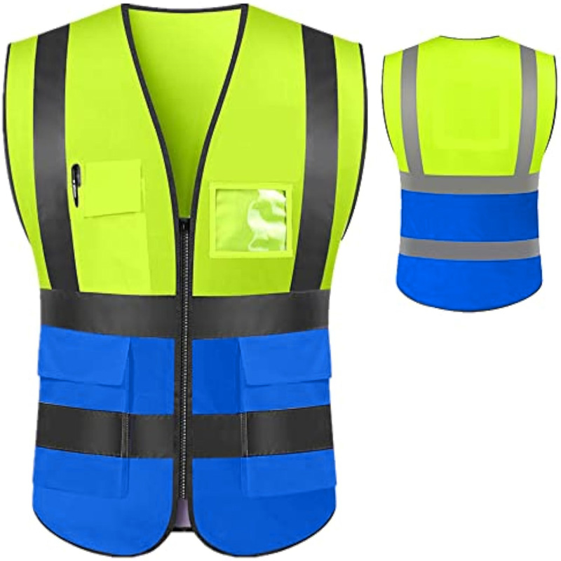 Advanced Dual-Tone High-Visibility Safety Vest
