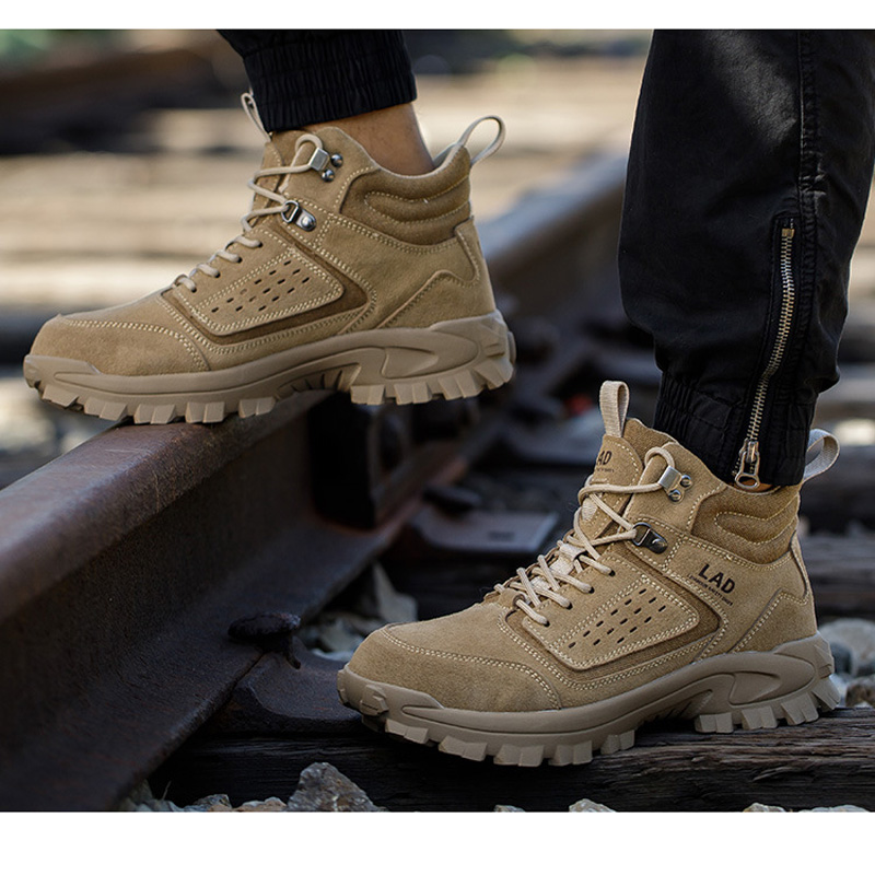 New anti-puncture work shoes