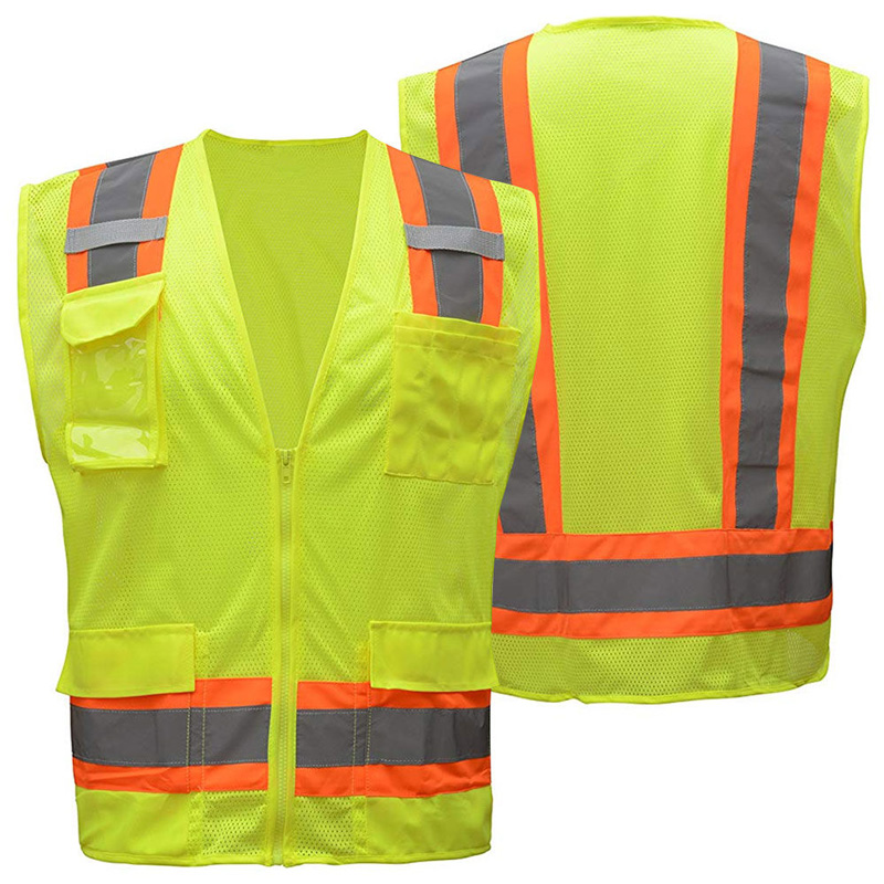 Construction worker safety vest